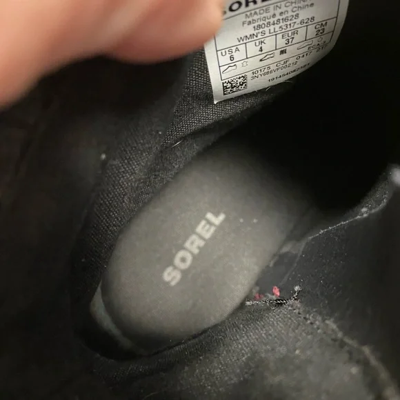 SOREL Rusty Red Leather Distressed Ankle Boots - Picture 8 of 9